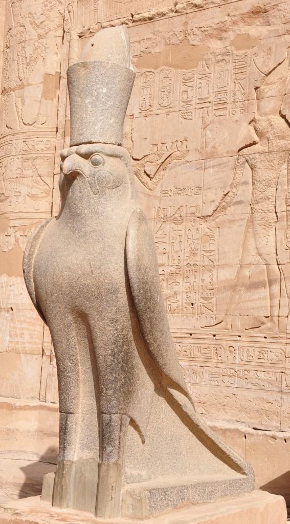 Horus as a falcon