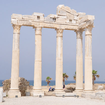 The Temple of Apollo at Side